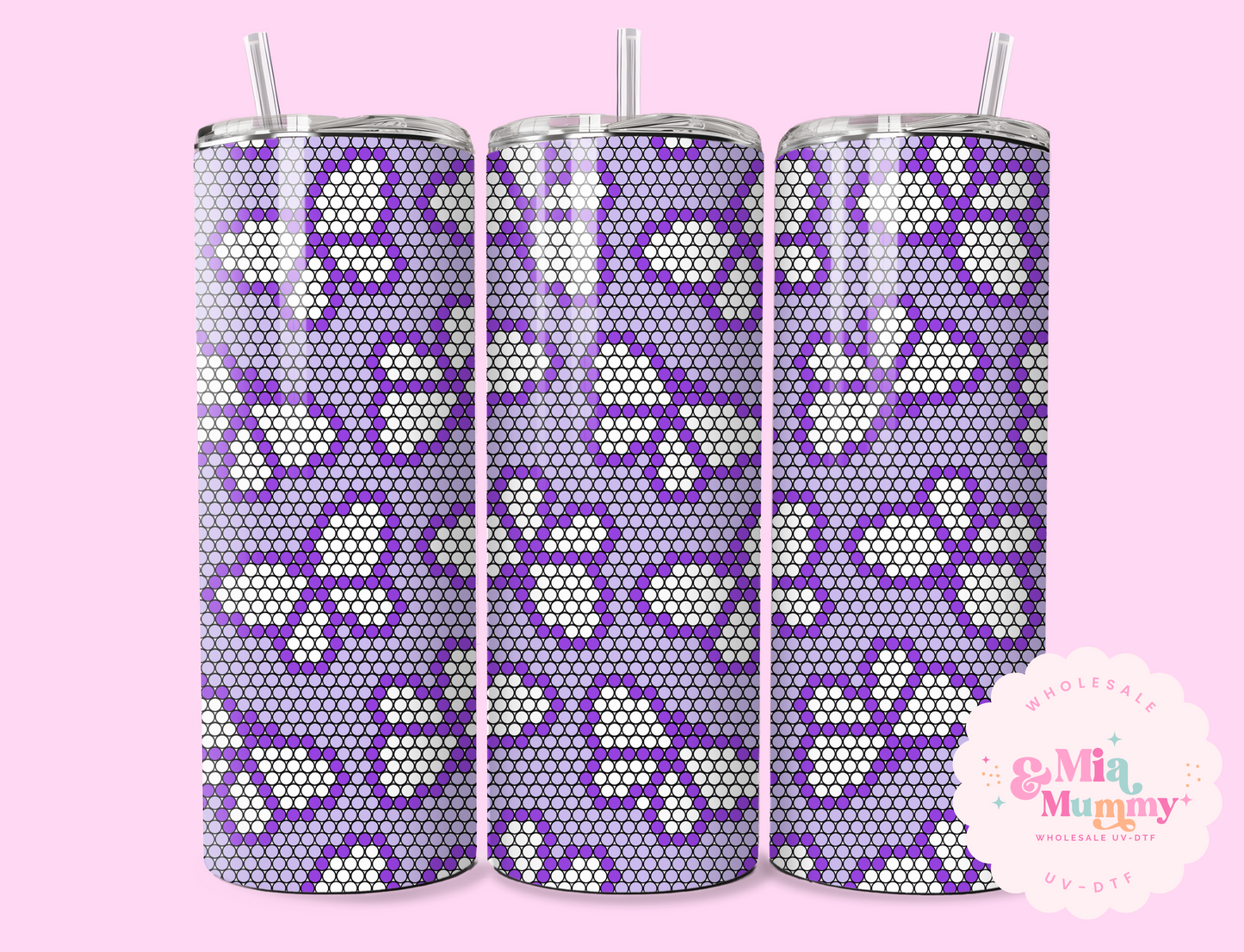 DIY BLING PURPLE BUTTERFLY