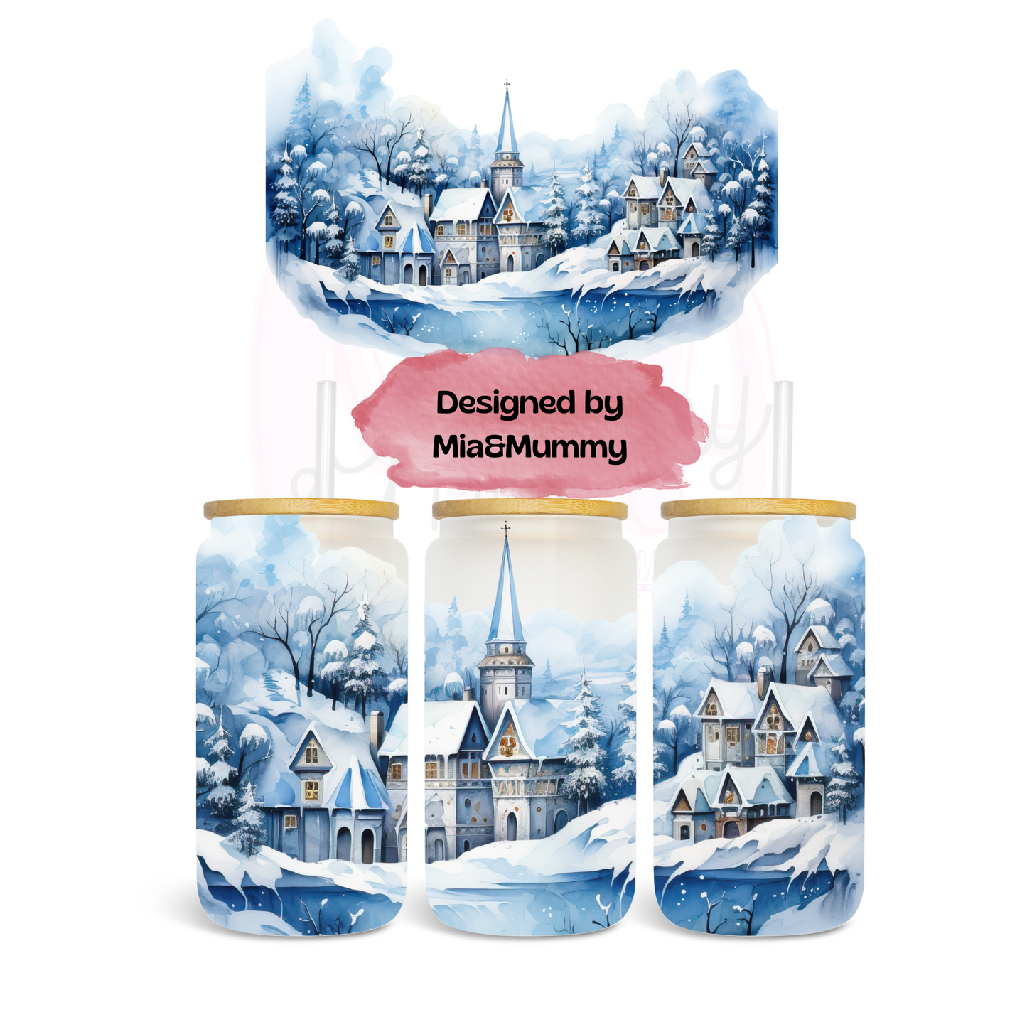 Winter Home 16oz Wrap.