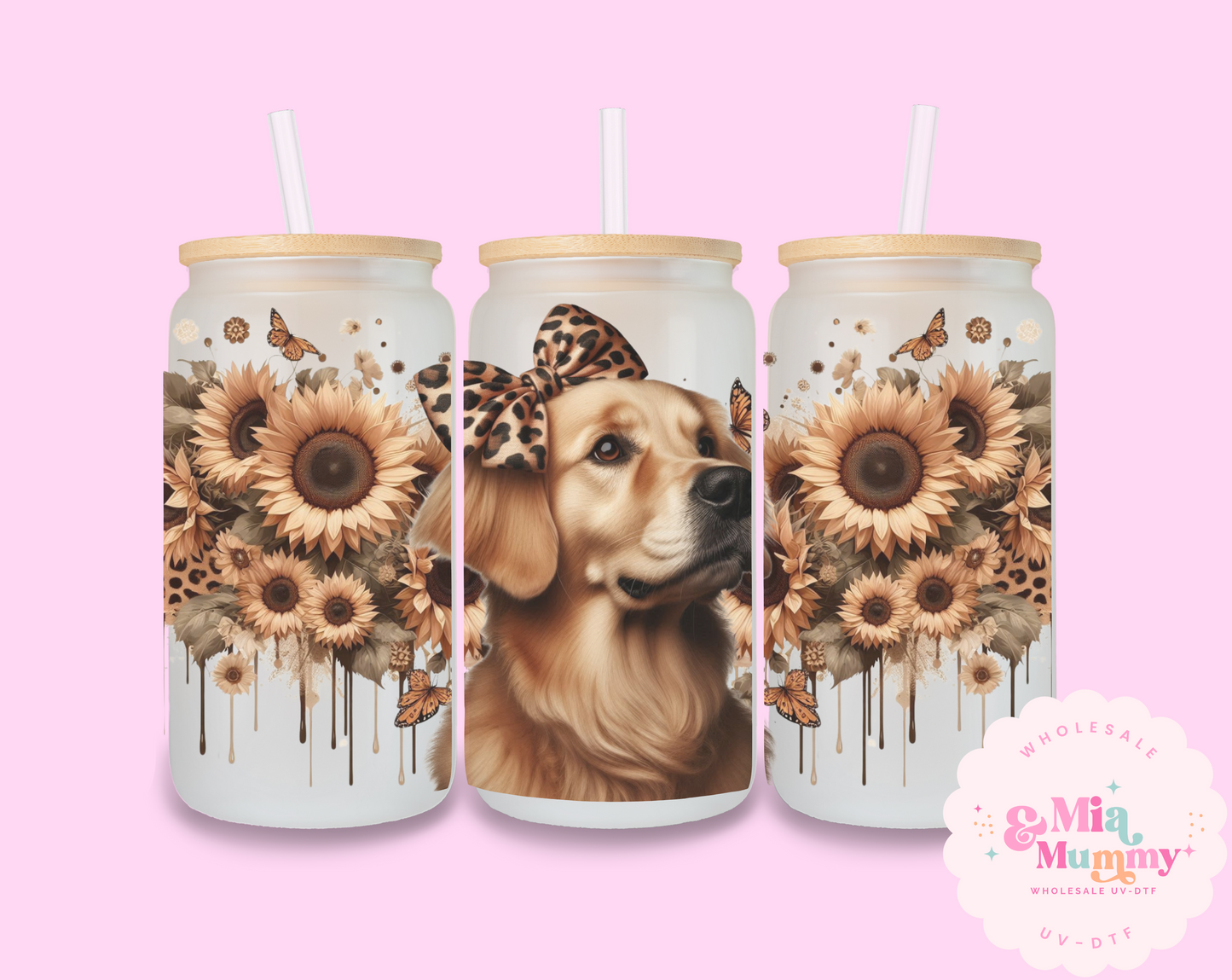 GOLDEN RETRIEVER DIGITAL DOWNLOAD- FOR A 16 LIBBY