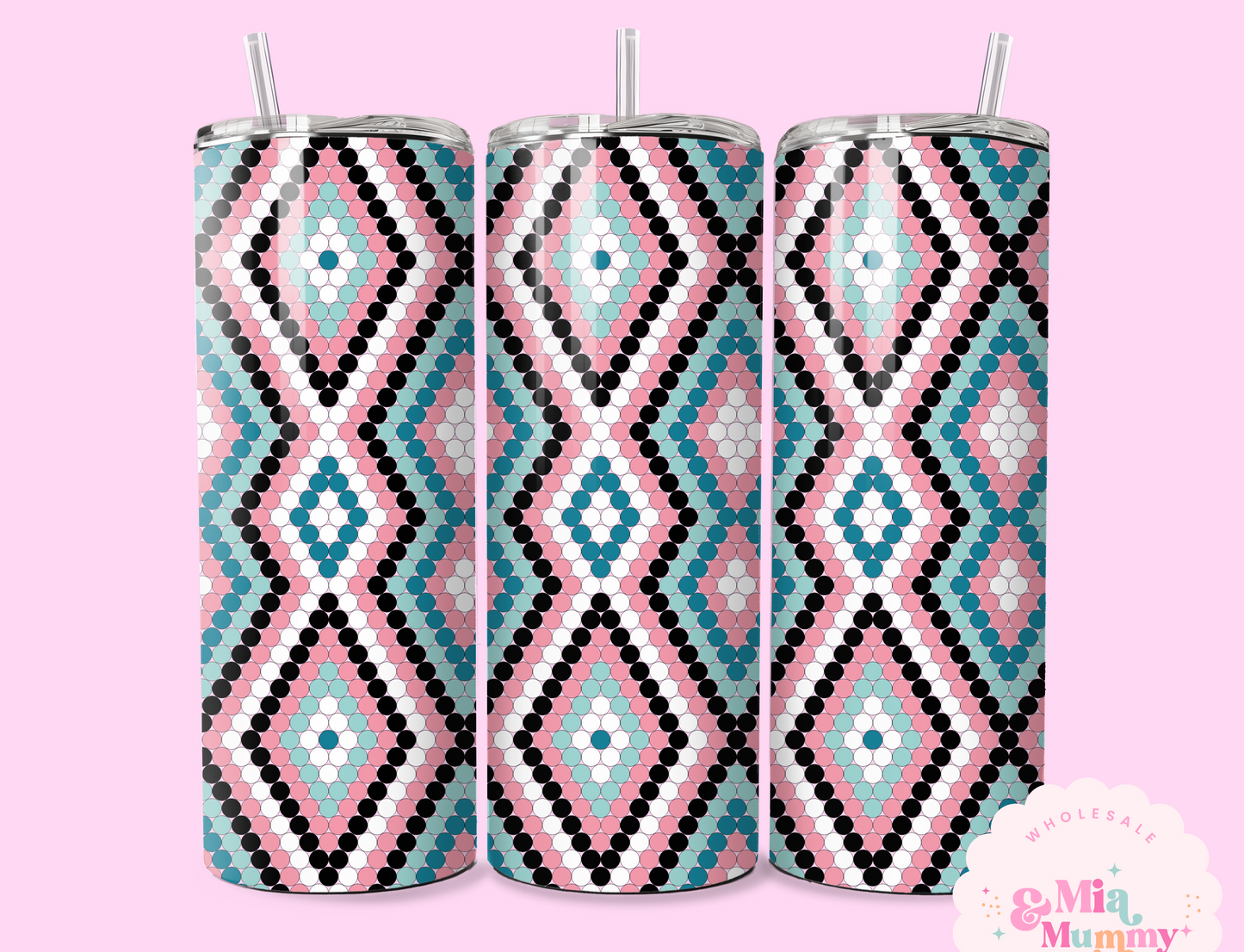 DIY BLING PINK AZTEC-SS20