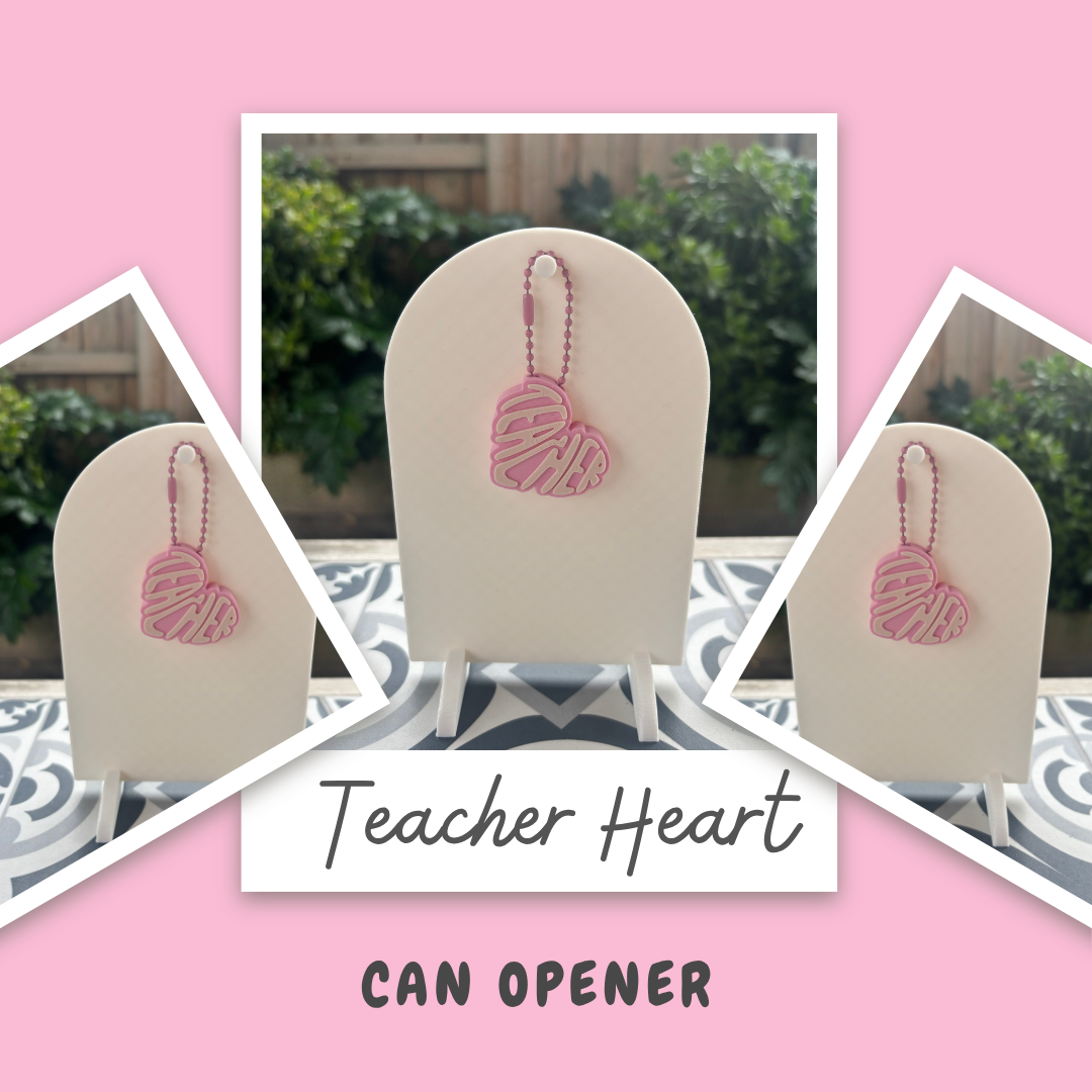 Heart Teacher can opener