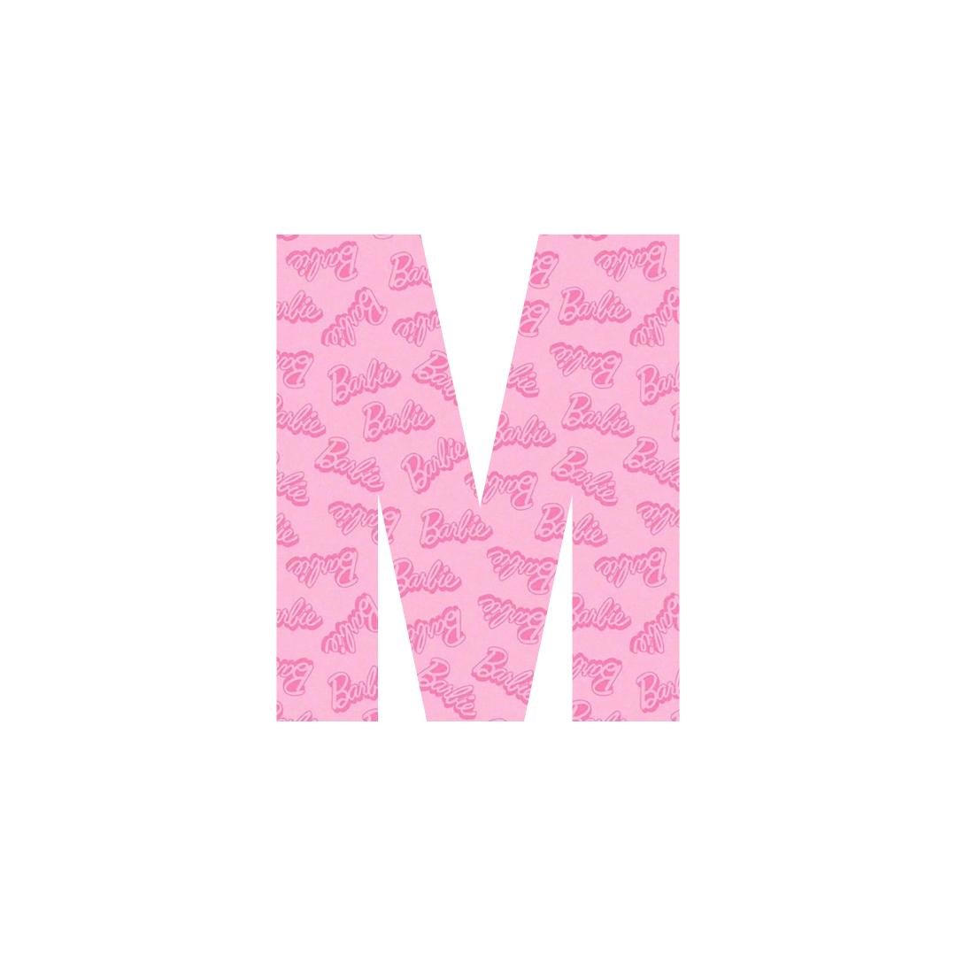 B Pink Letters A-Z.