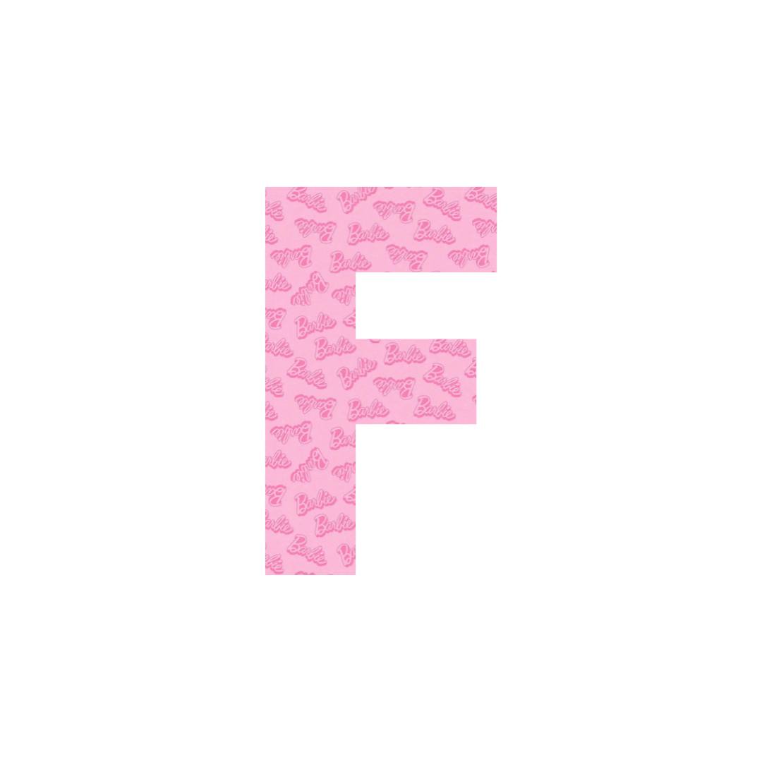 B Pink Letters A-Z.