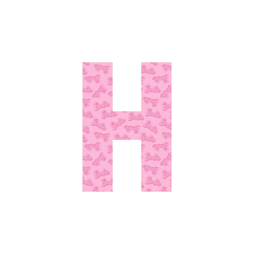B Pink Letters A-Z.