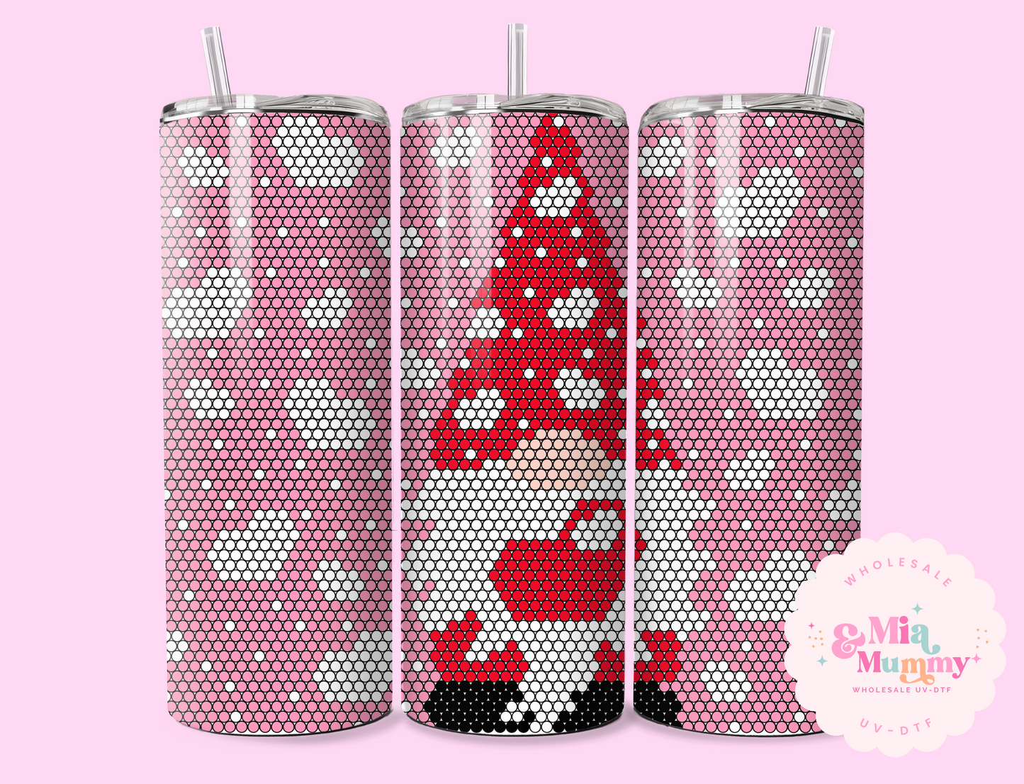 DIY BLING VALENTINE GNOME