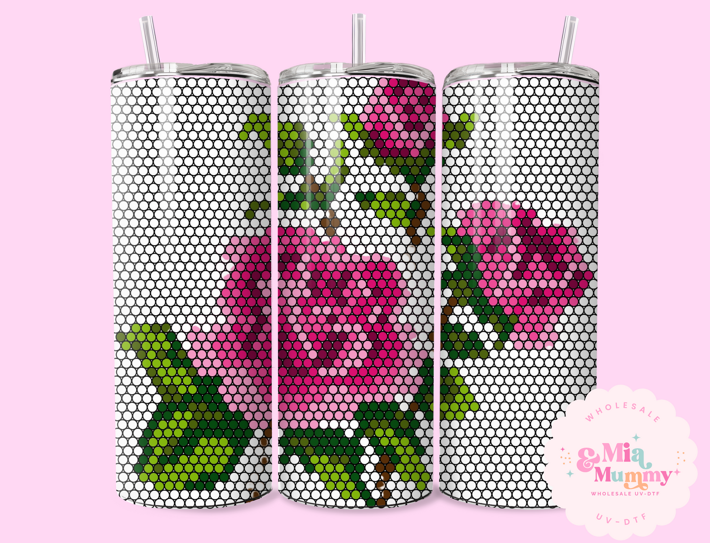 DIY BLING PINK ROSE SS20