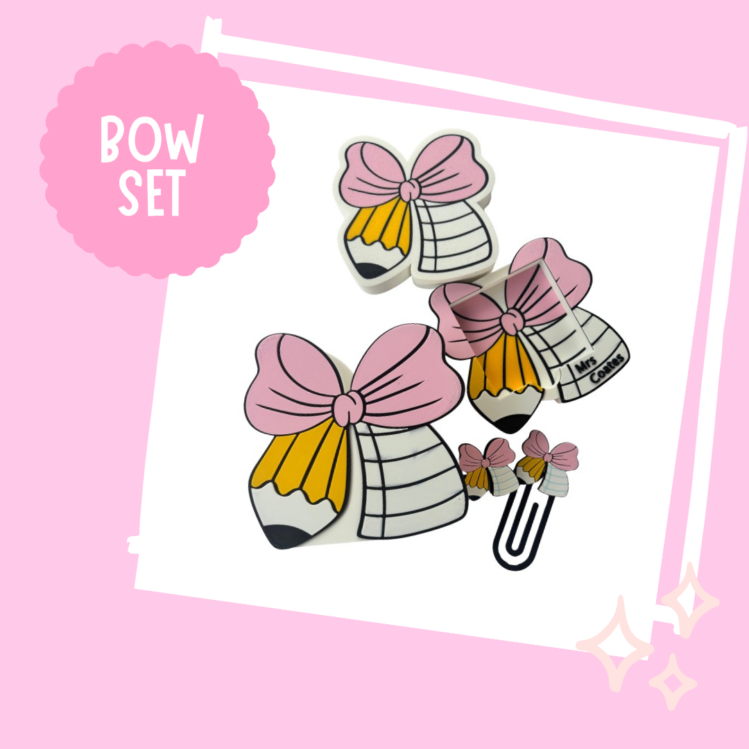 Teacher Bow bundle