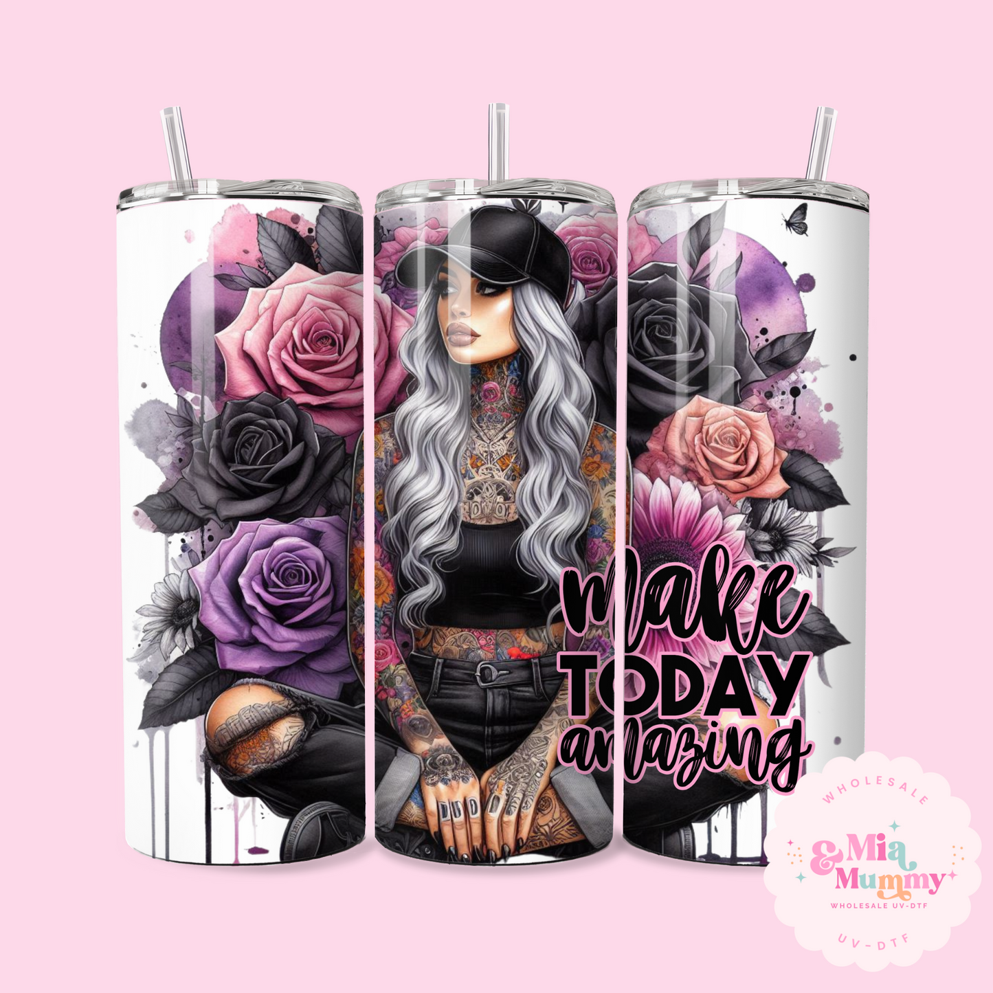 FREE 20oz TATTOO LADY- DIGITAL DOWNLOAD