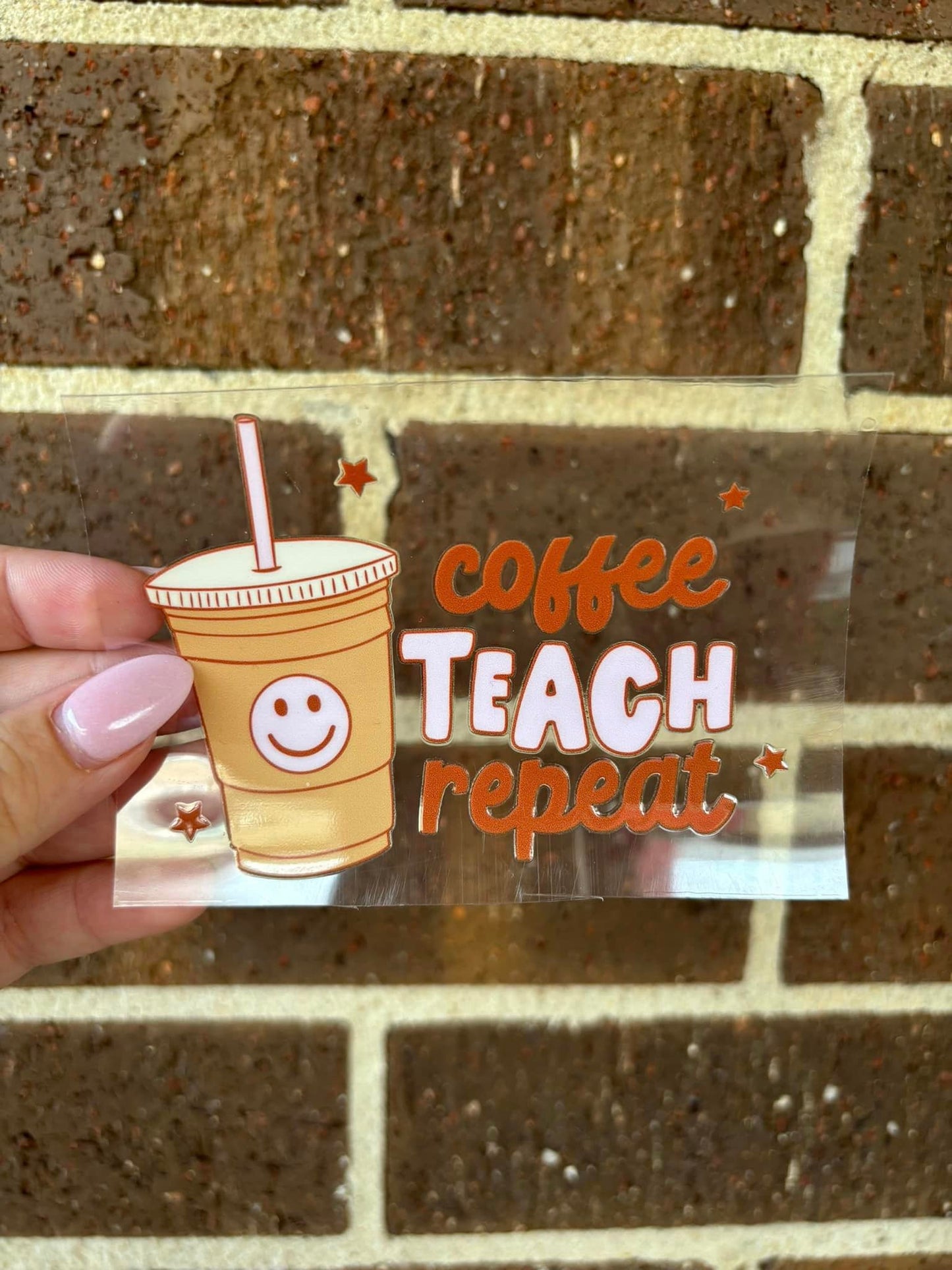 COFFEE,TEACH,REPEAT-DECAL