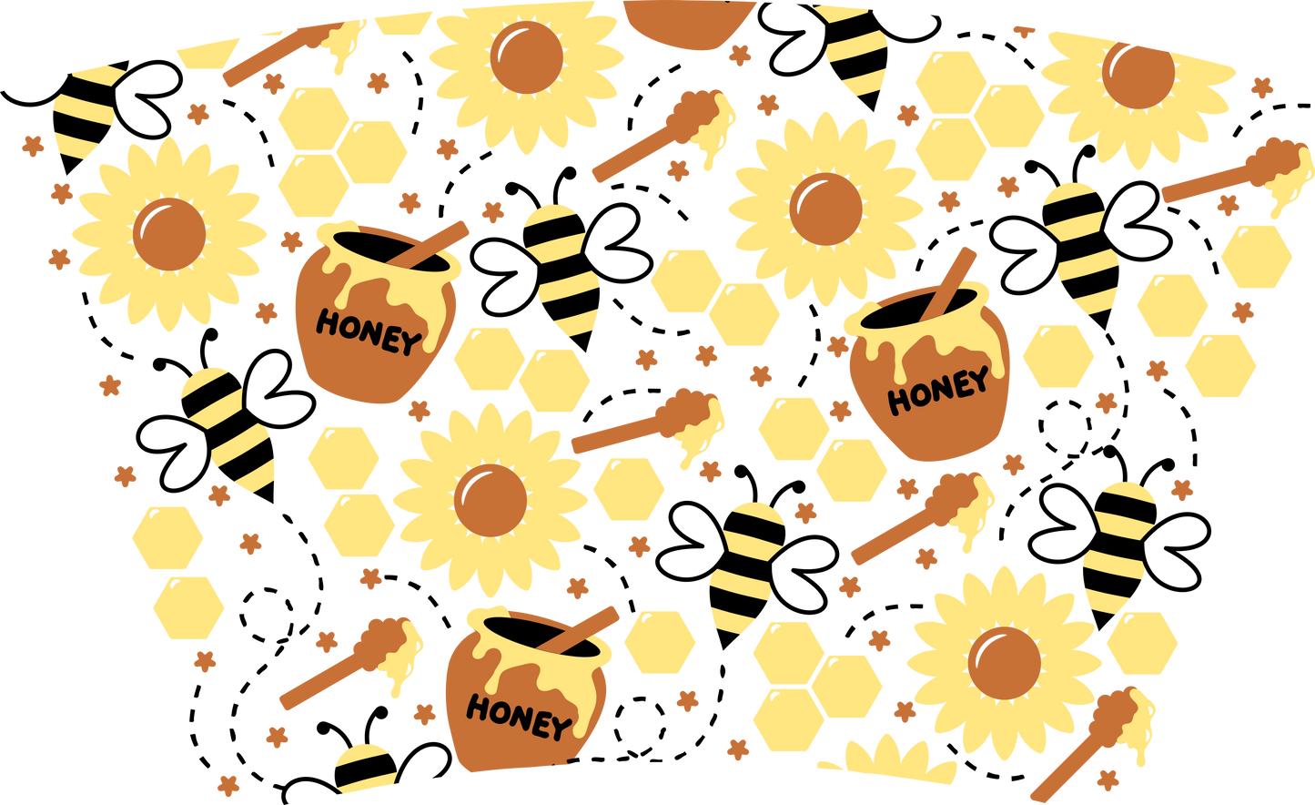 Honey Bee Cold Cup Wrap.