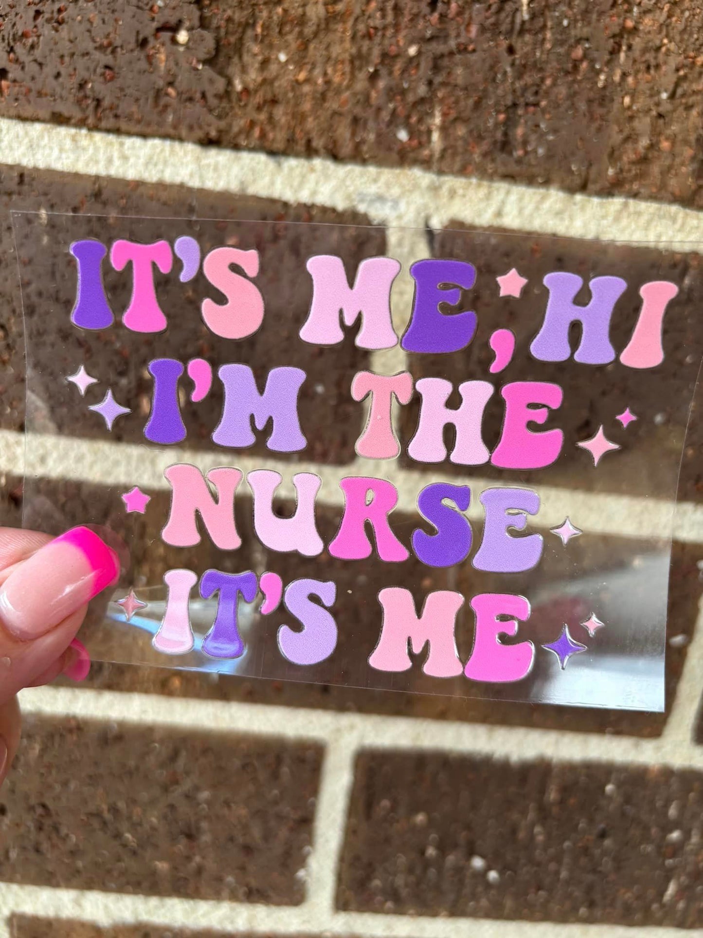 I'M THE NURSE- DECAL