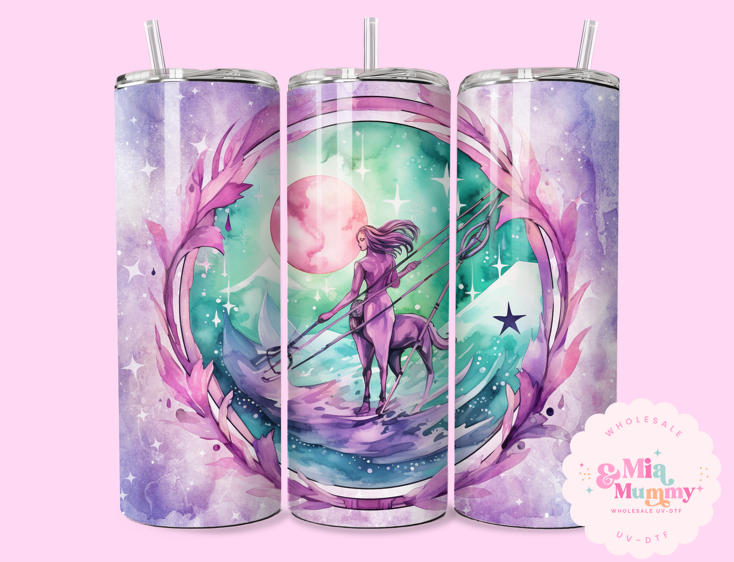 ZODIAC SIGNS- PASTEL PURPLE COLLECTION