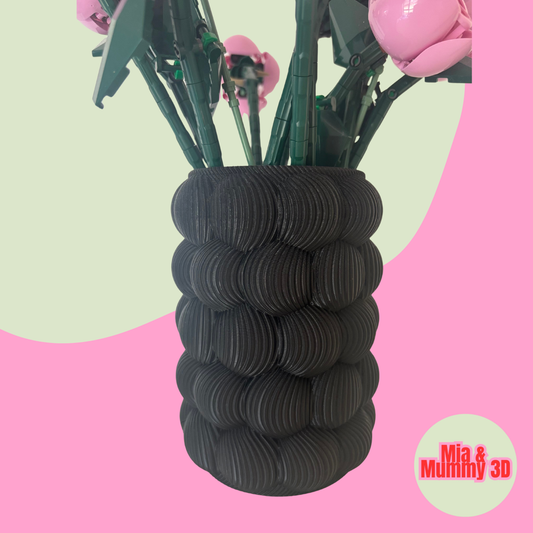 Raspberry vase for Brick flowers