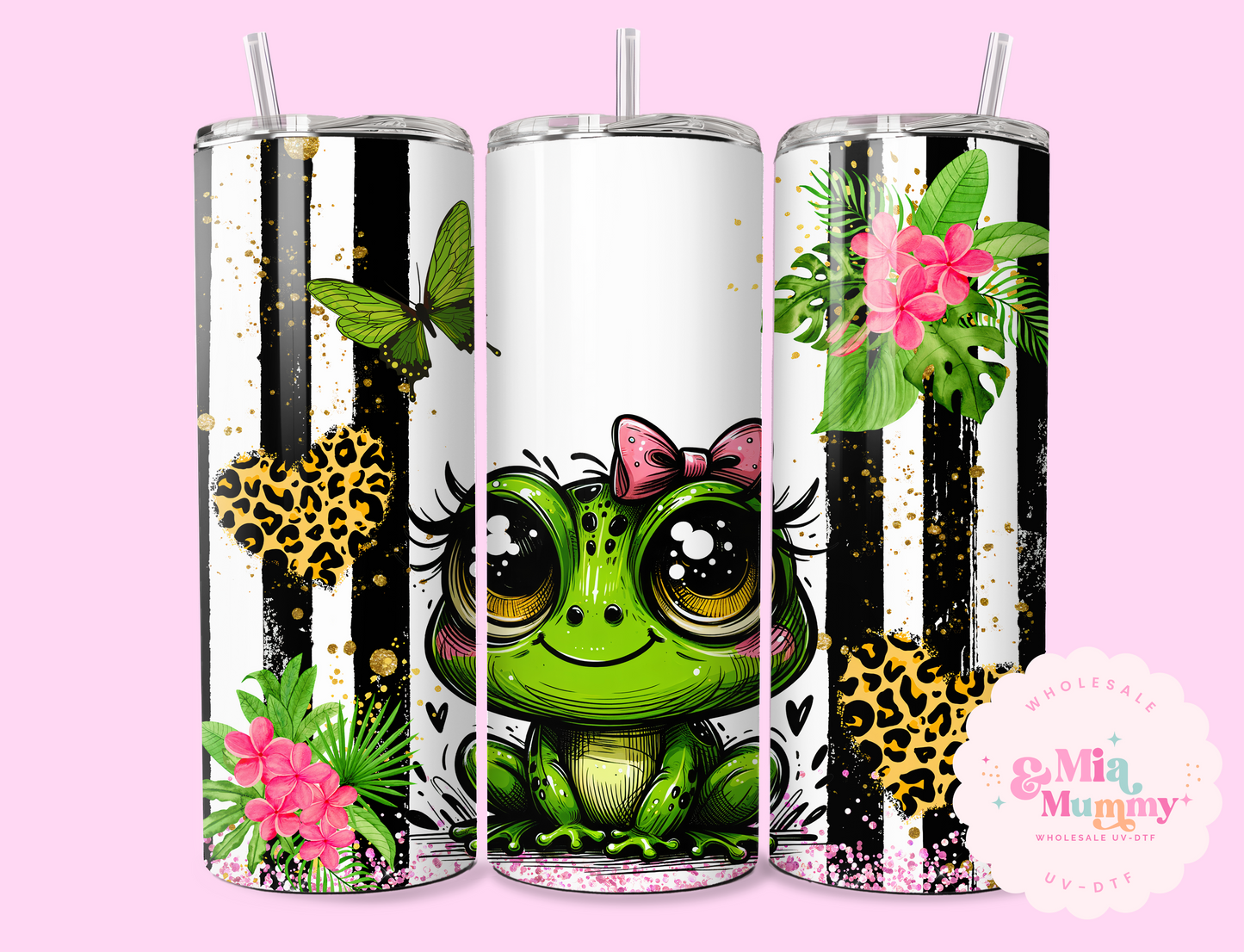 FROG COLLECTION  20OZ SUBLIMATION PRINTS