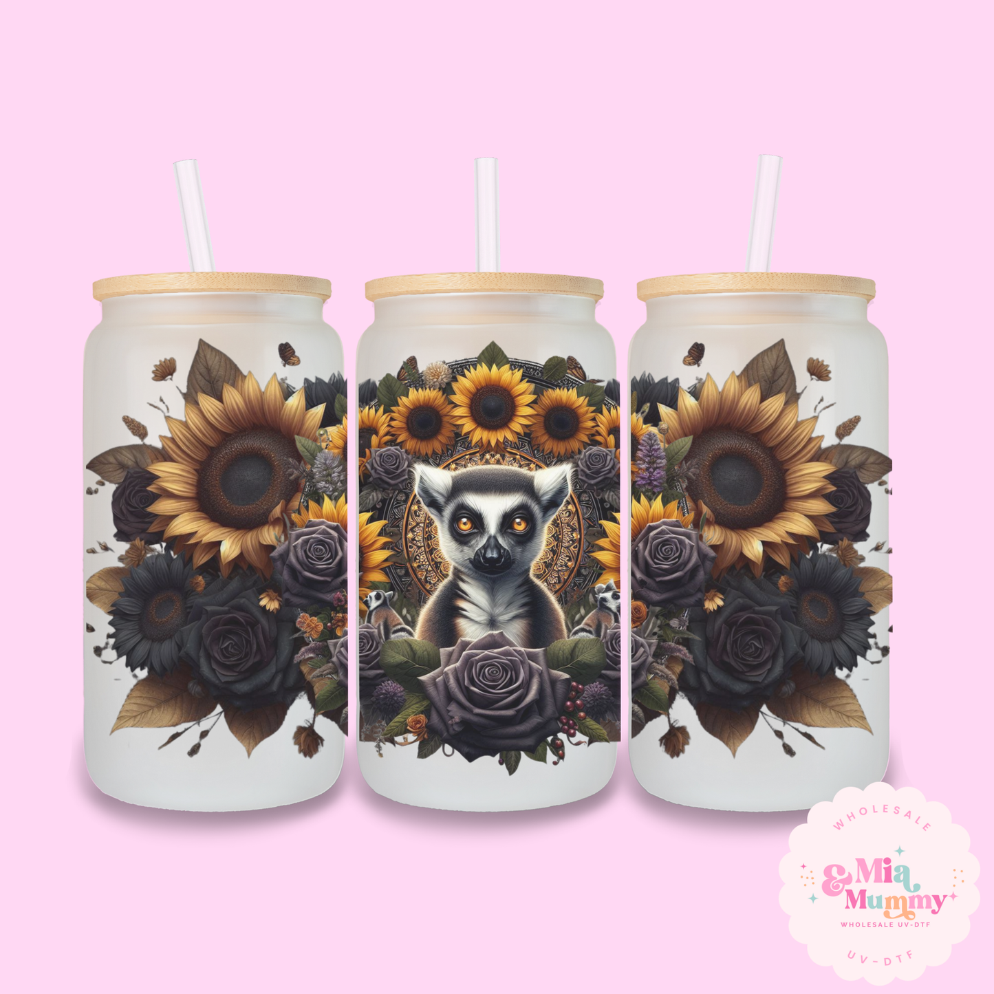 ANIMAL COLLECTION- 16OZ LIBBY SUBLIMATION PRINTS