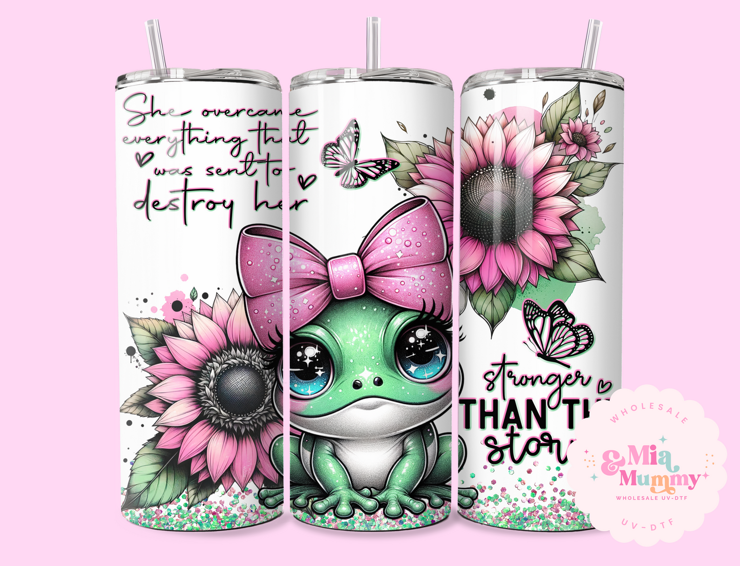 FROG COLLECTION  20OZ SUBLIMATION PRINTS