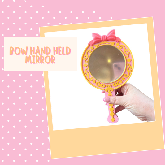 Bow Hand Held Mirror- Wholesale