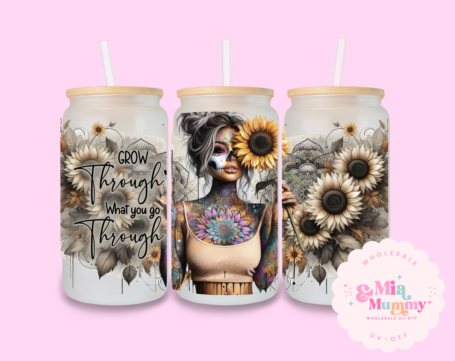 GROW THROUGH SUBLIMATION PRINT