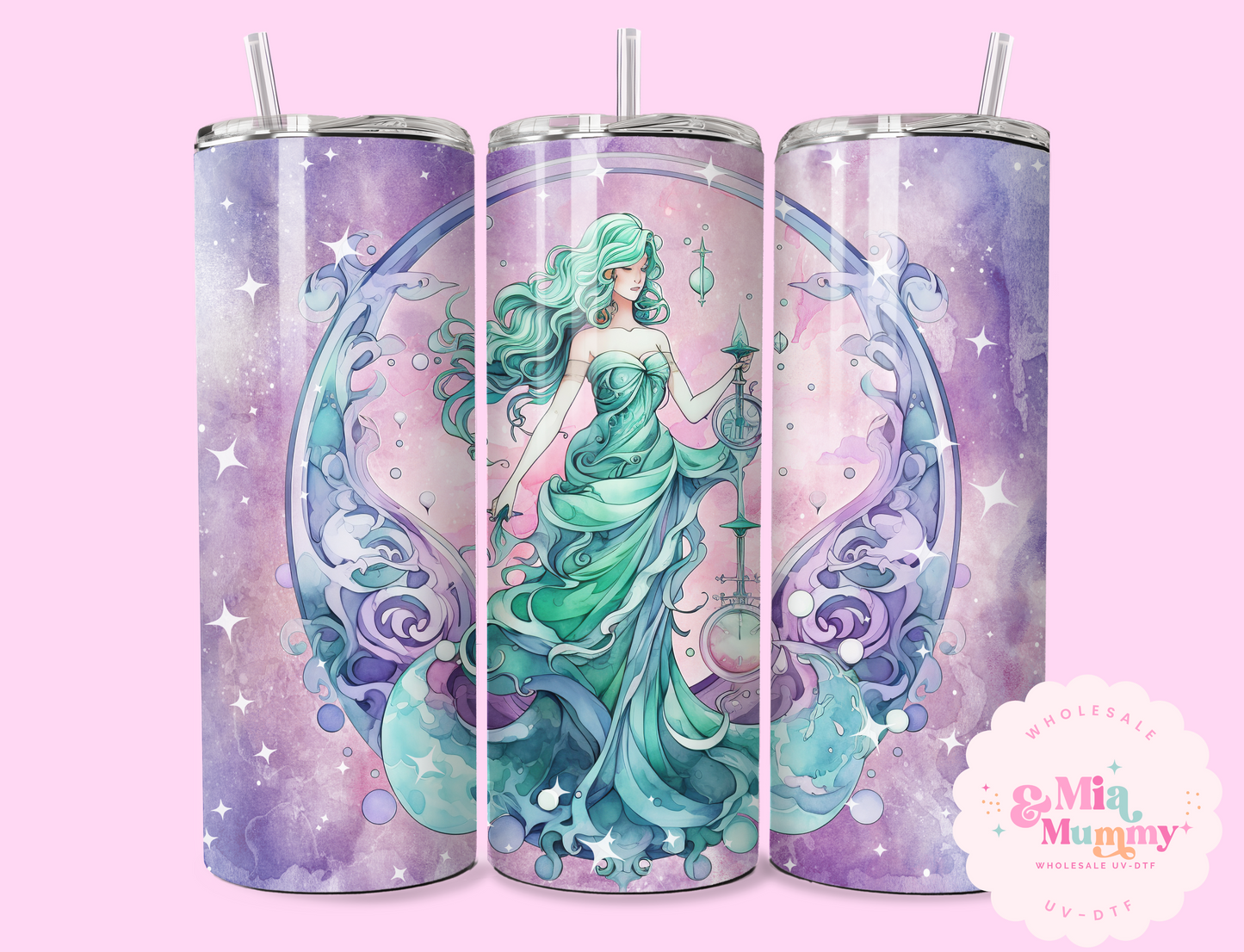 ZODIAC SIGNS- PASTEL PURPLE COLLECTION