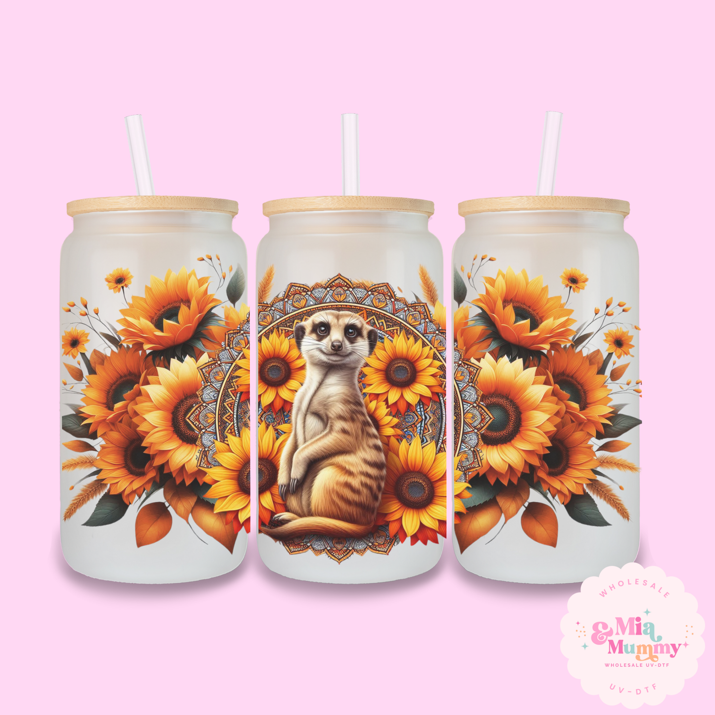 ANIMAL COLLECTION- 16OZ LIBBY SUBLIMATION PRINTS