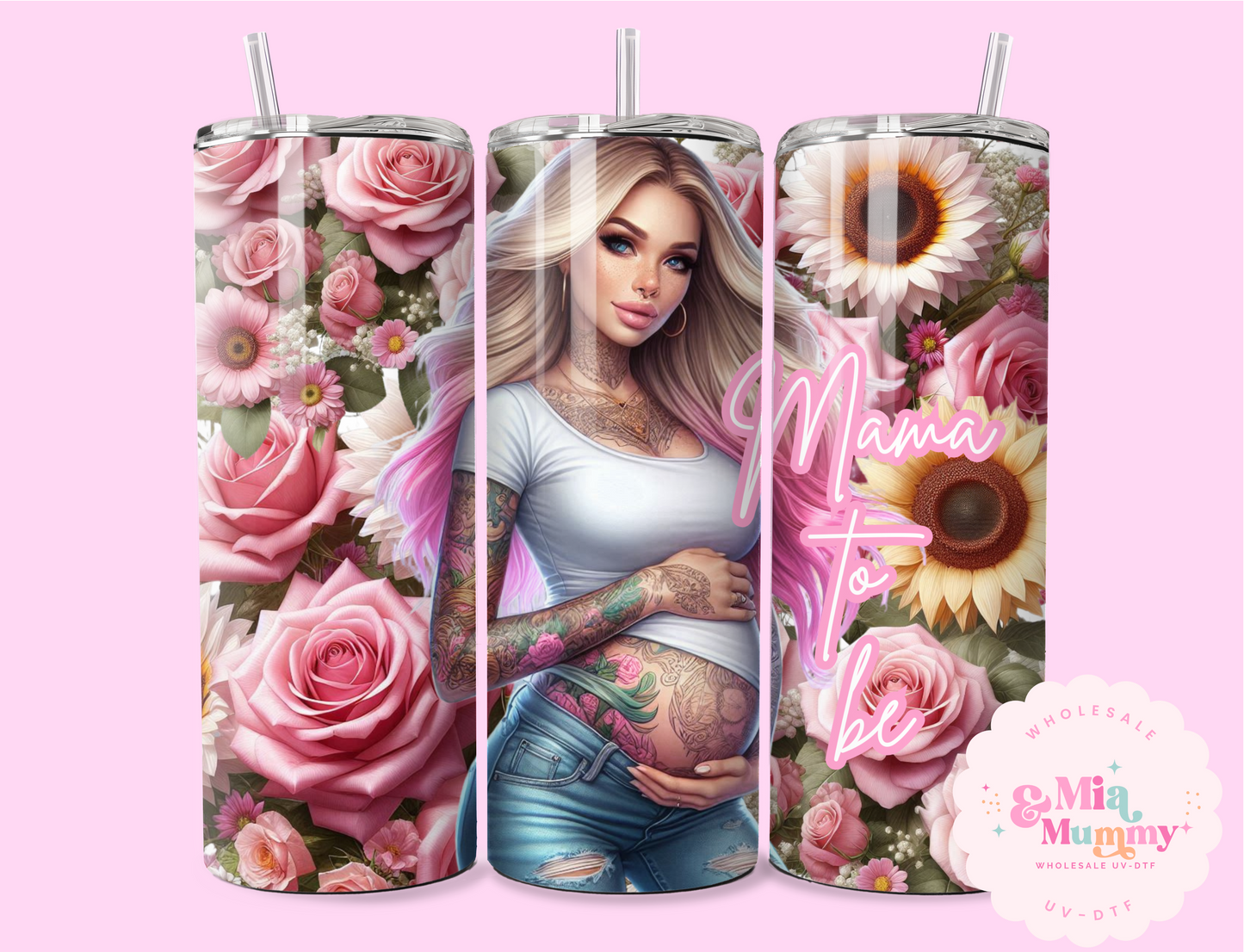 20oz SKINNY SUBLIMATION PRINTS DEISGNED BY MIA&MUMMY PT 2