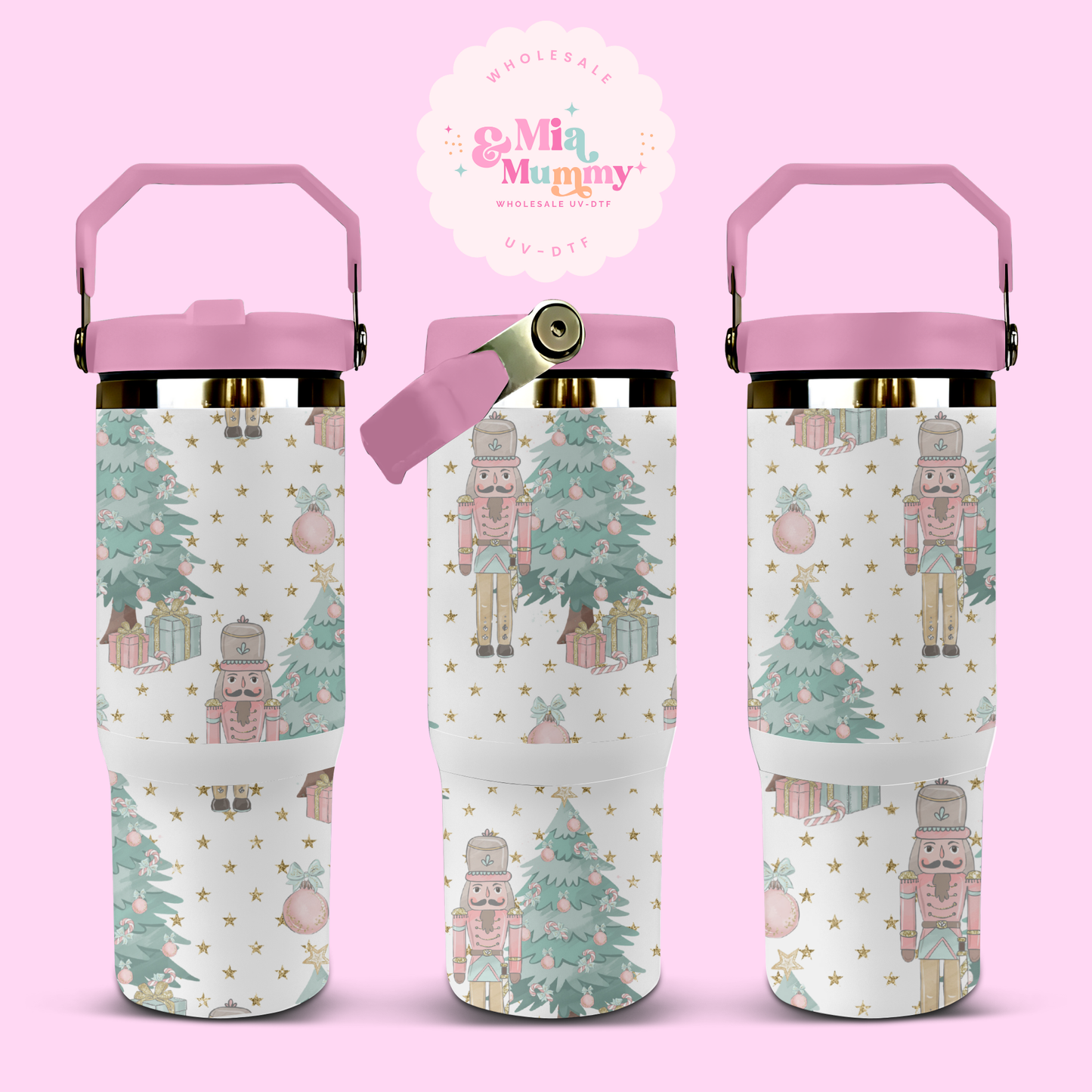 NUTCRACKER SUBLIMATION PIRNT 30oz