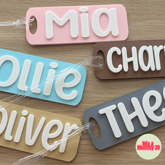 Custom Rectangle Name Tag