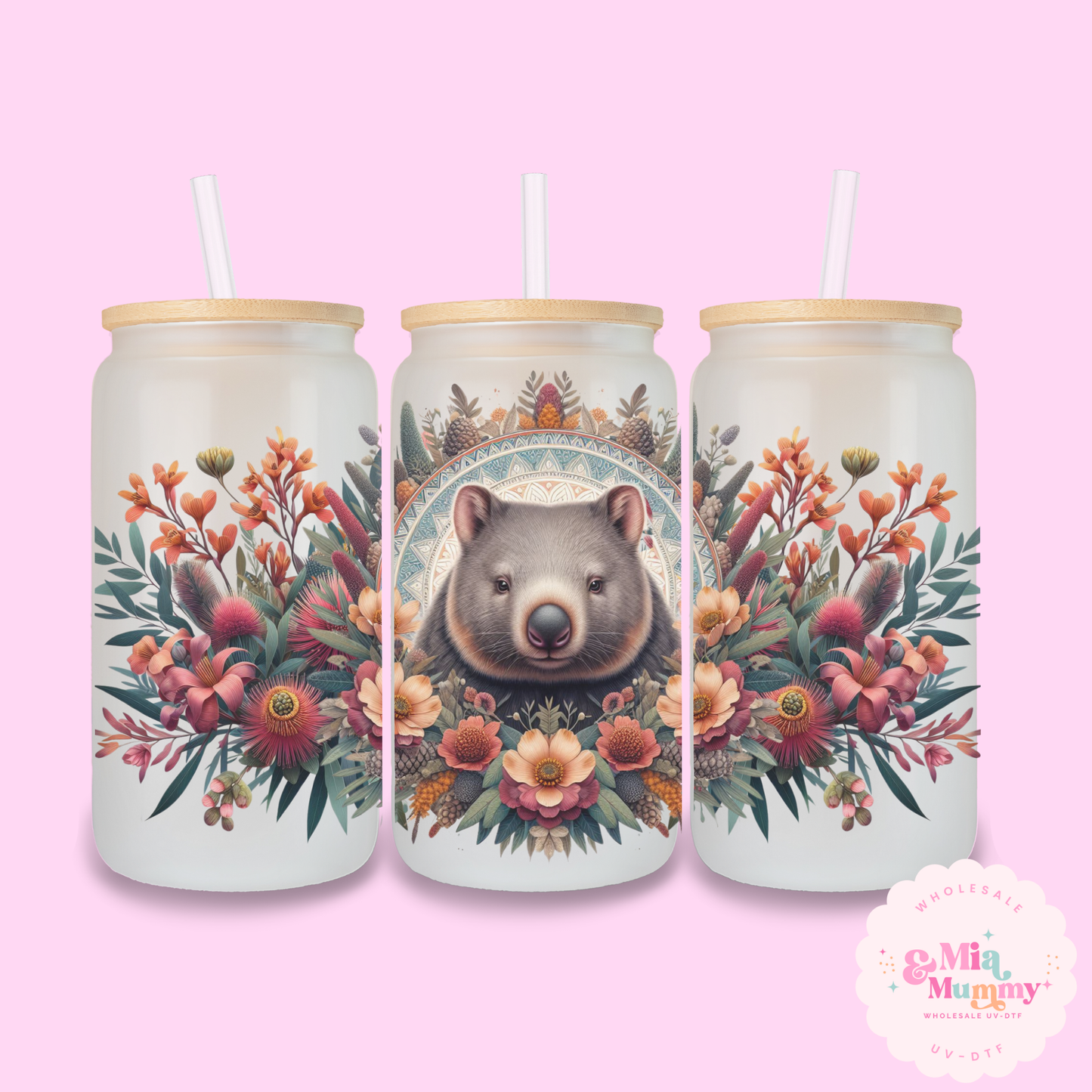 ANIMAL COLLECTION- 16OZ LIBBY SUBLIMATION PRINTS