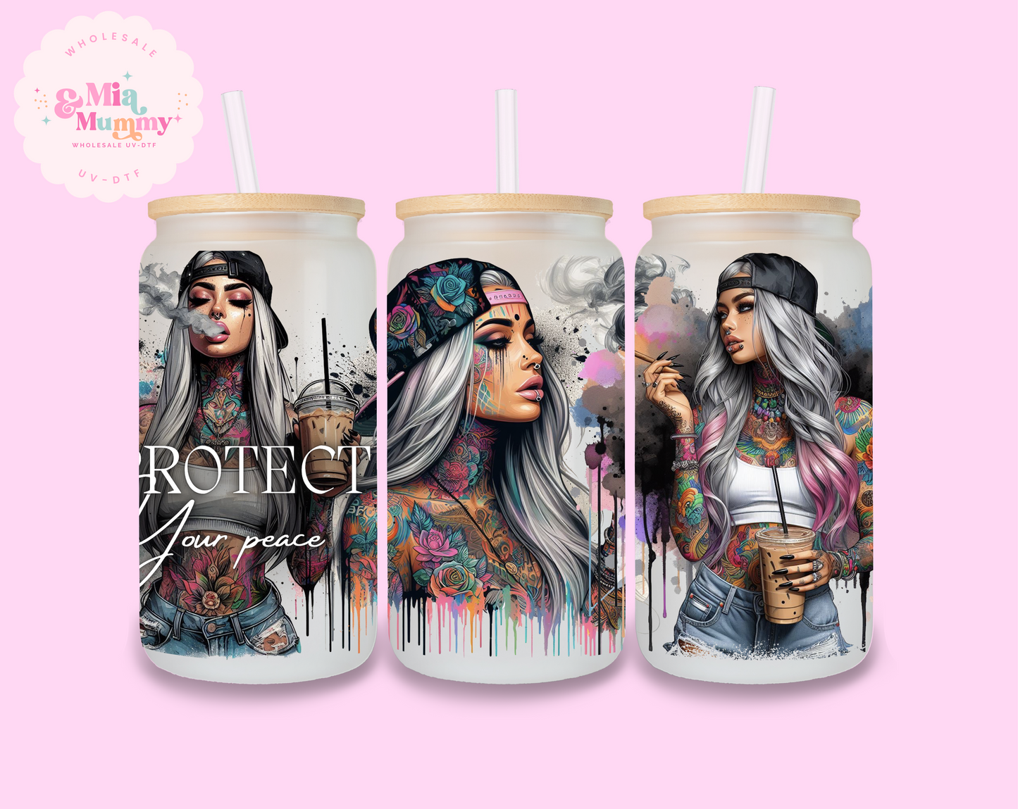 NEW SUBLIMATION  FOR JULY/AUGUST- 16oz Size