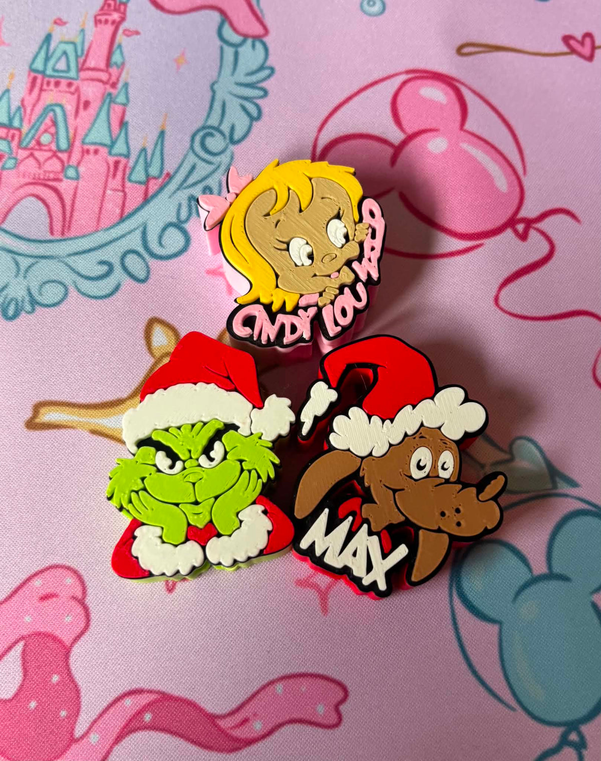 Christmas Straw Topper- Choose your set.