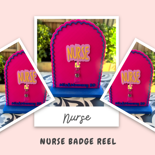 Nurse Badge Reel- FREE