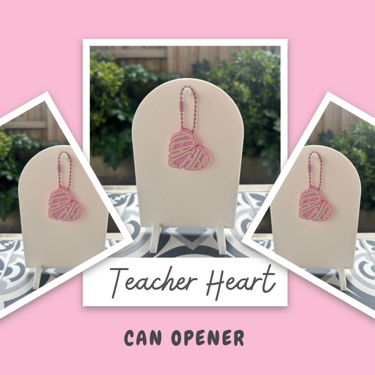 Heart Teacher can opener