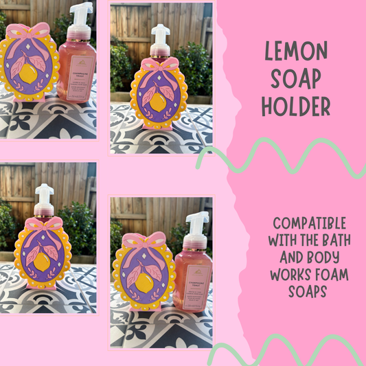 Lemon soap holder 🍋