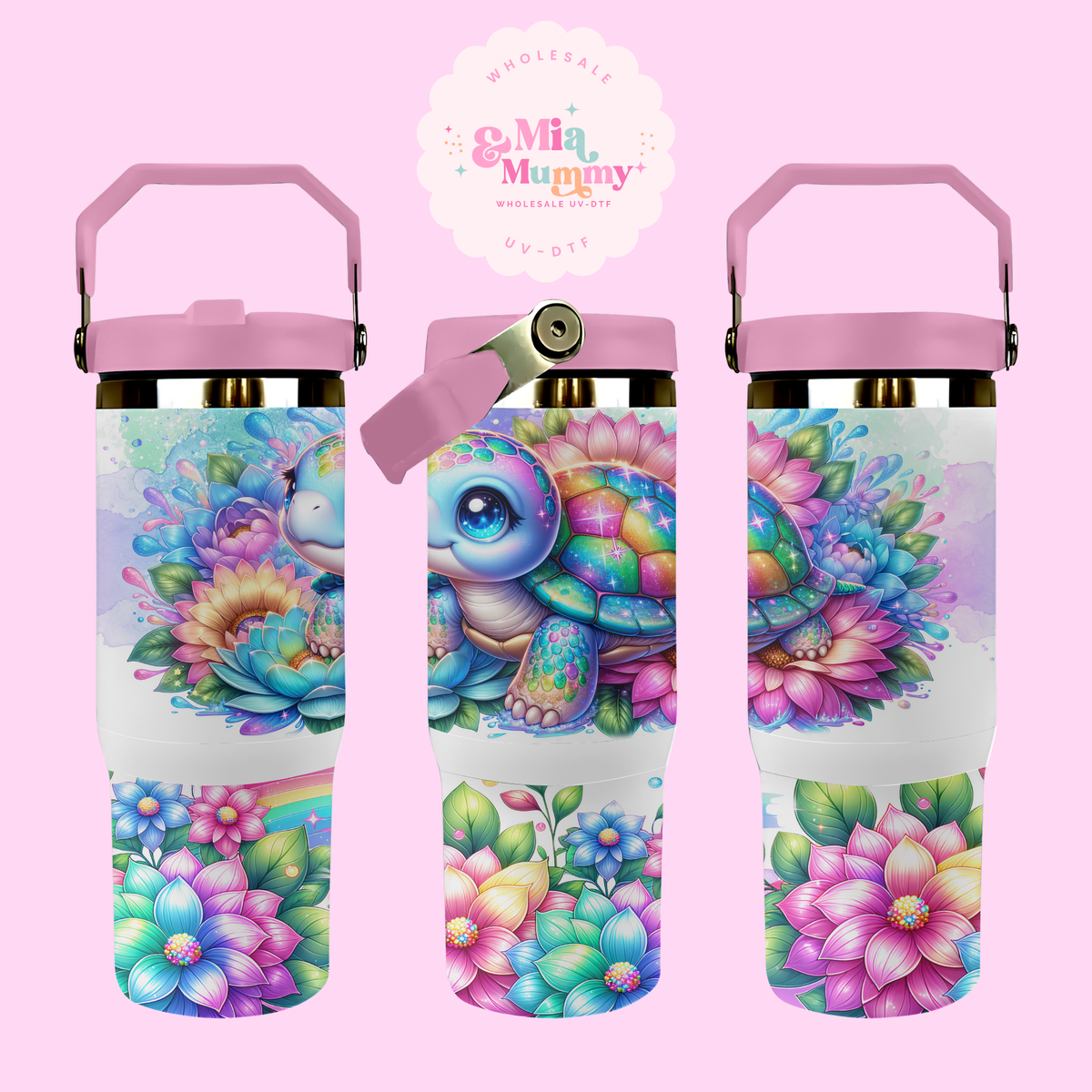 TURTLE SUBLIMATION PIRNT 30oz – Mia&Mummy