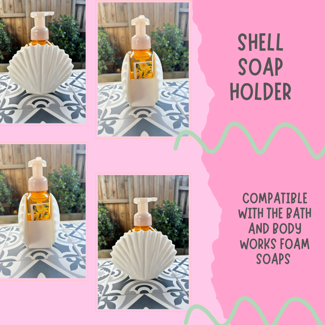 Shell soap holder 🐚