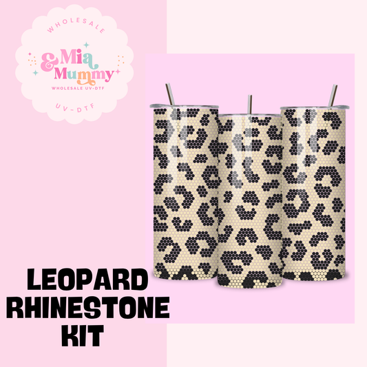 LEOPARD- DIY RHINESTONE KIT