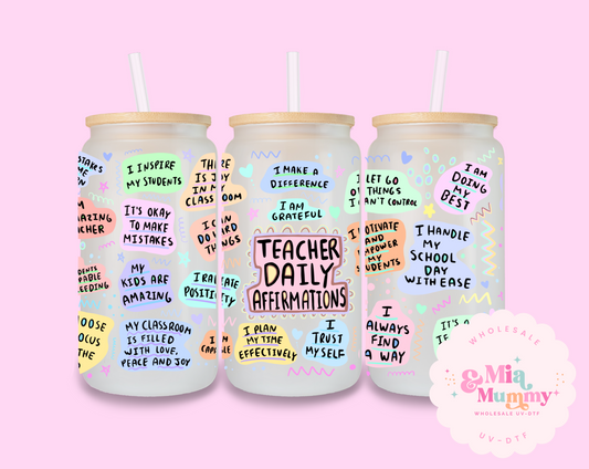 TEACHER DAILY SUBLIMATION PRINT