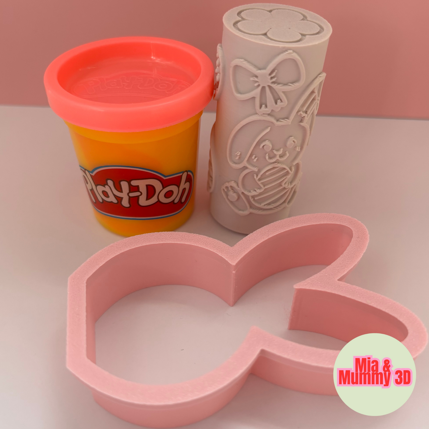 Easter design rolling pin set.