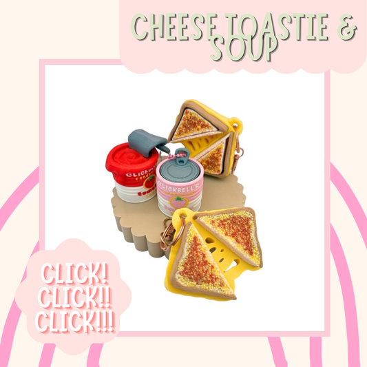 Cheese Toastie and Soup clicker set