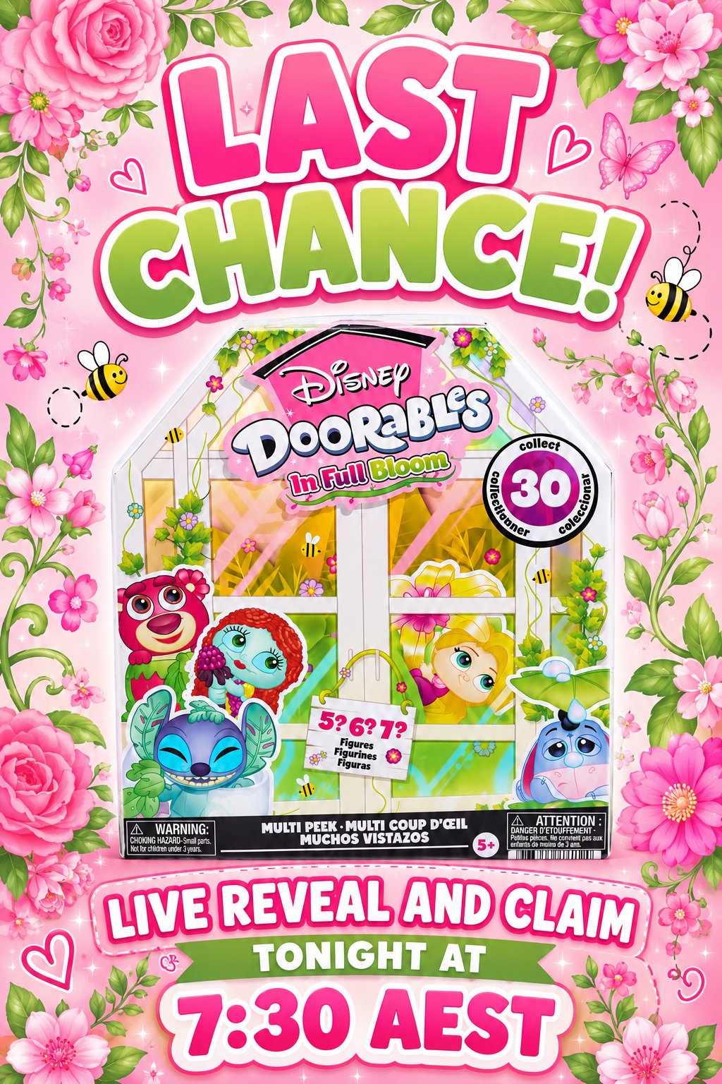 (CLOSED) Tik Tok Live sale- Pen Topper Claim 18 of July