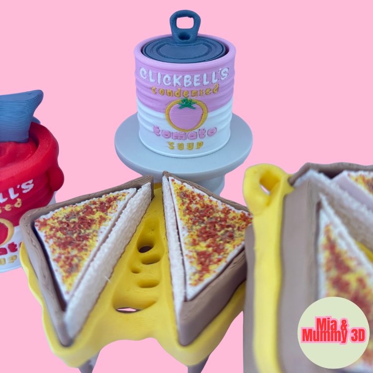 Cheese Toastie and Soup clicker set