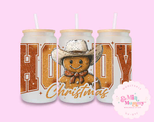 HOWDY CHRISTMAS SUBLIMATION PRINT