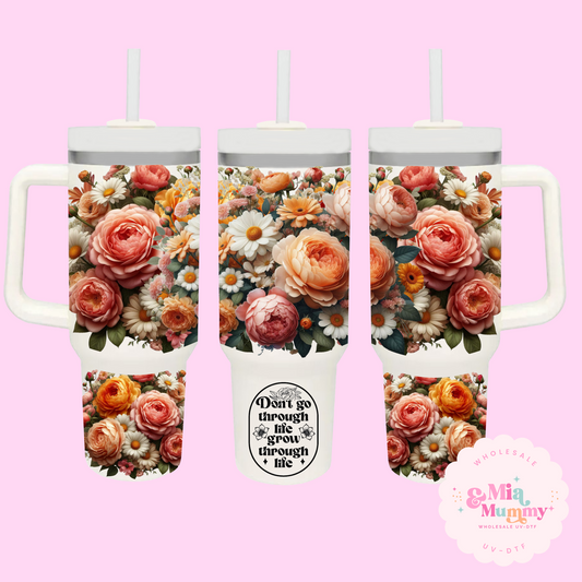 10/07/25 FREE 40oz PEACH FLOWERS- DIGITAL DOWNLOAD