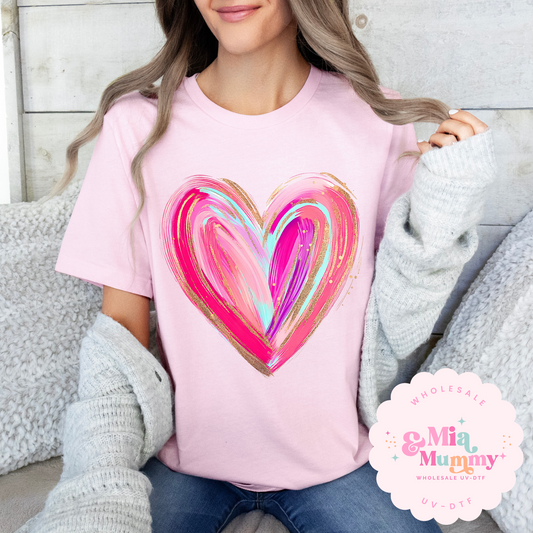 BRUSH STROCK HEART