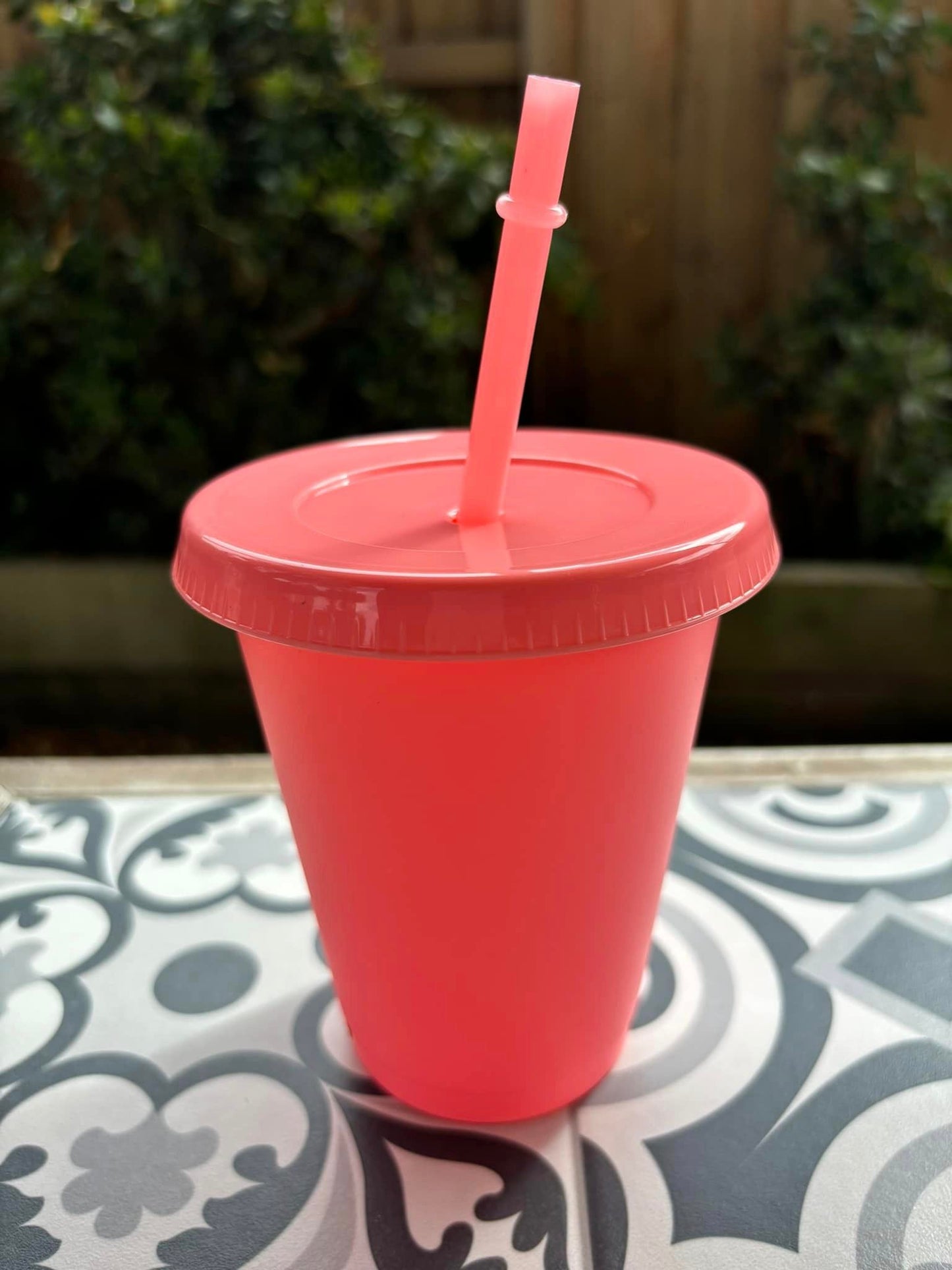 16oz Solid Cold Cups- Matte Finish