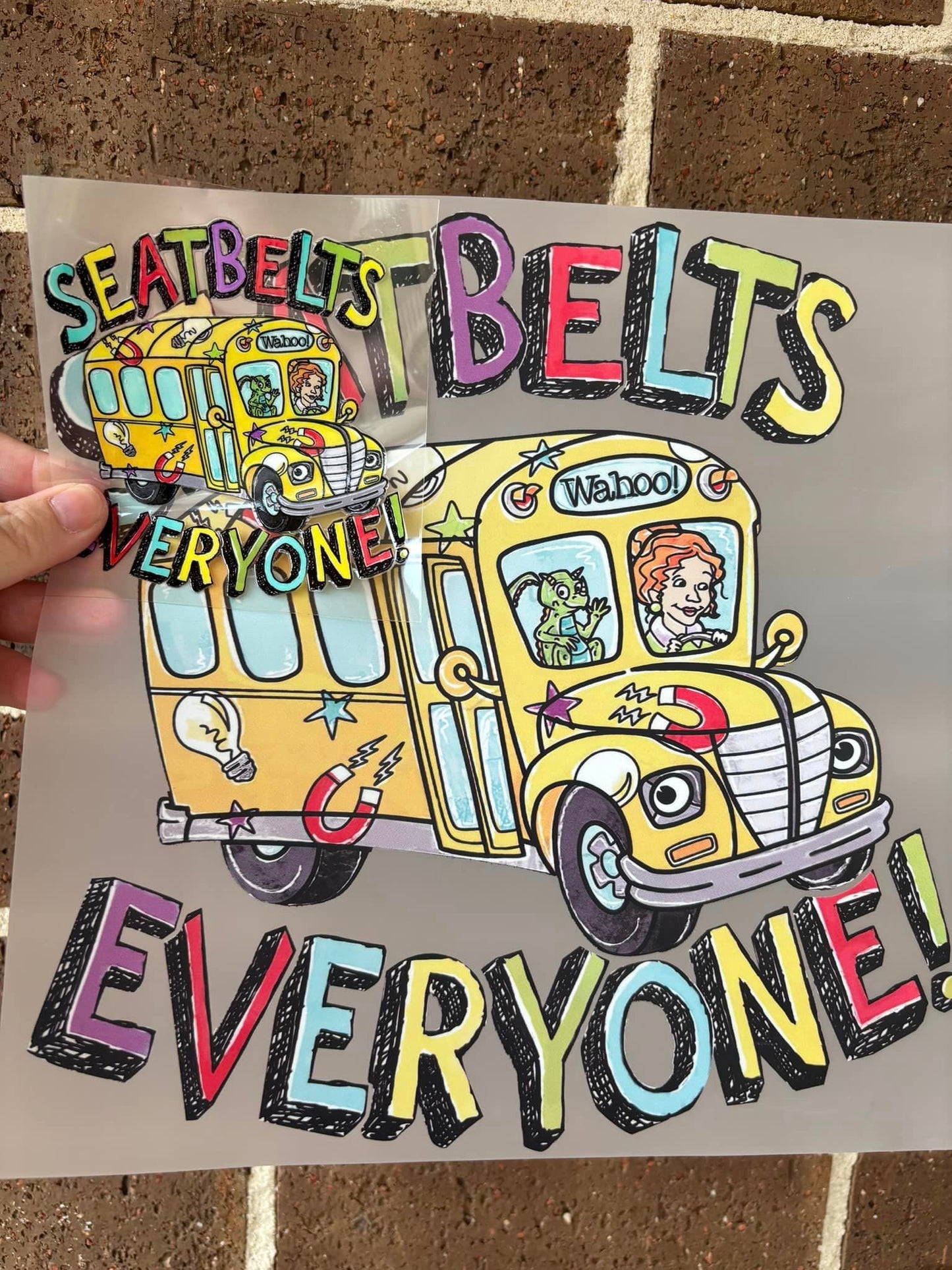 SCHOOL BUS -DTF PRINT