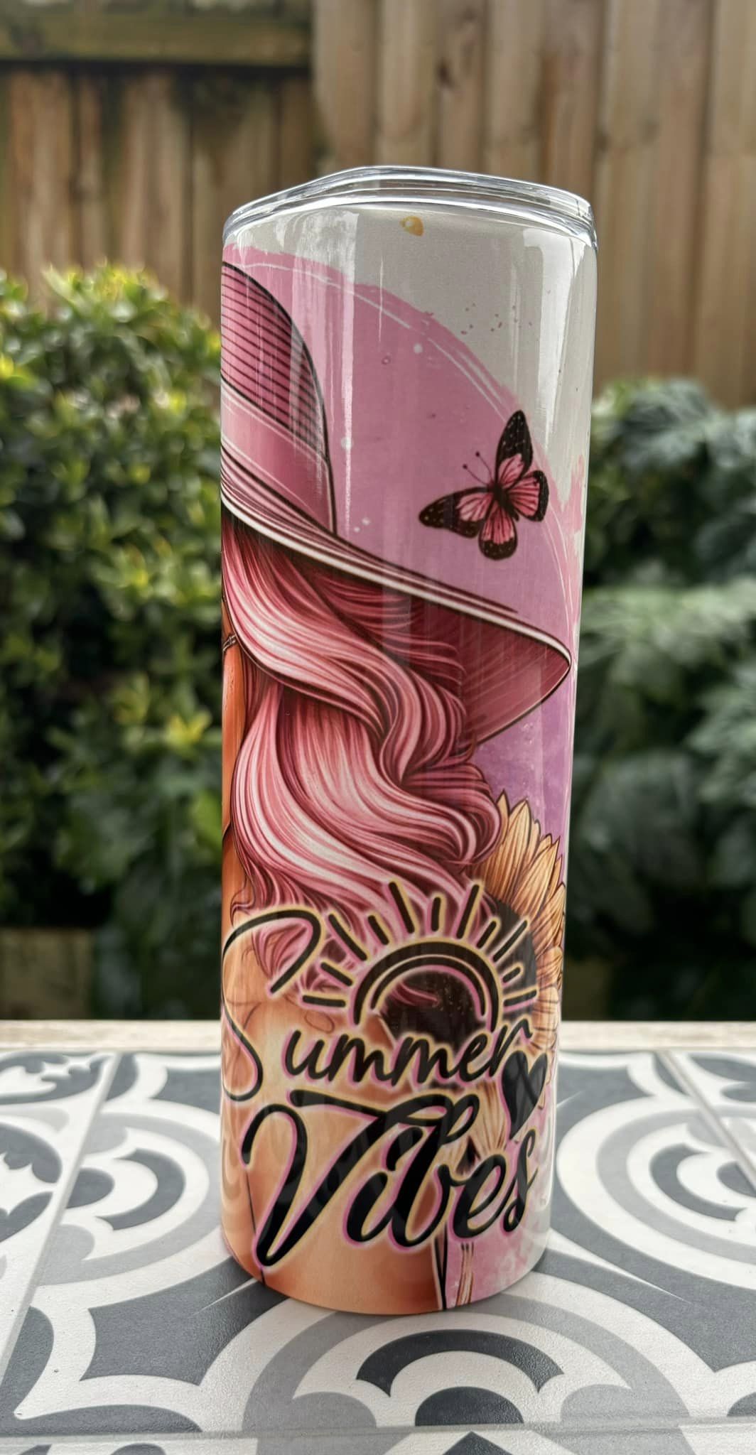 Summer Vibes 20oz Tumbler.