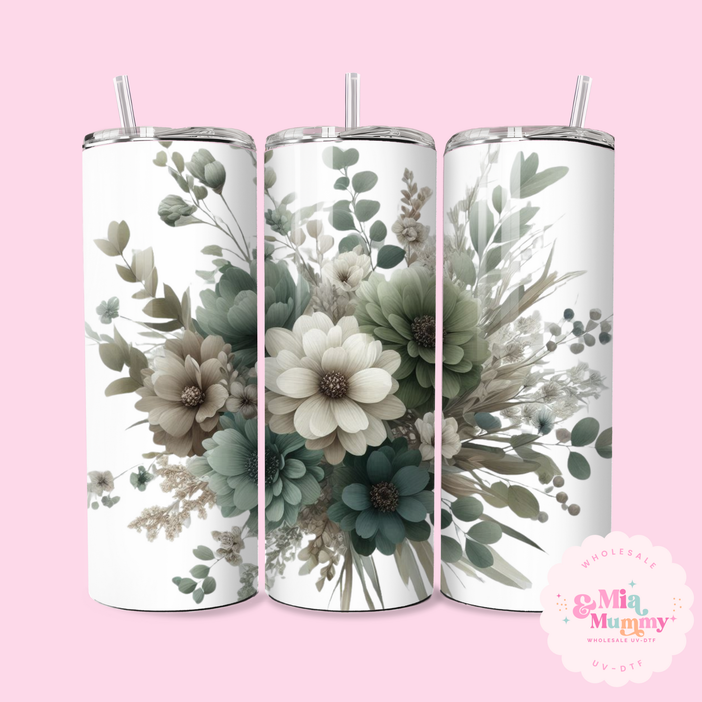 20oz SKINNY SUBLIMATION PRINTS DEISGNED BY MIA&MUMMY PT 2