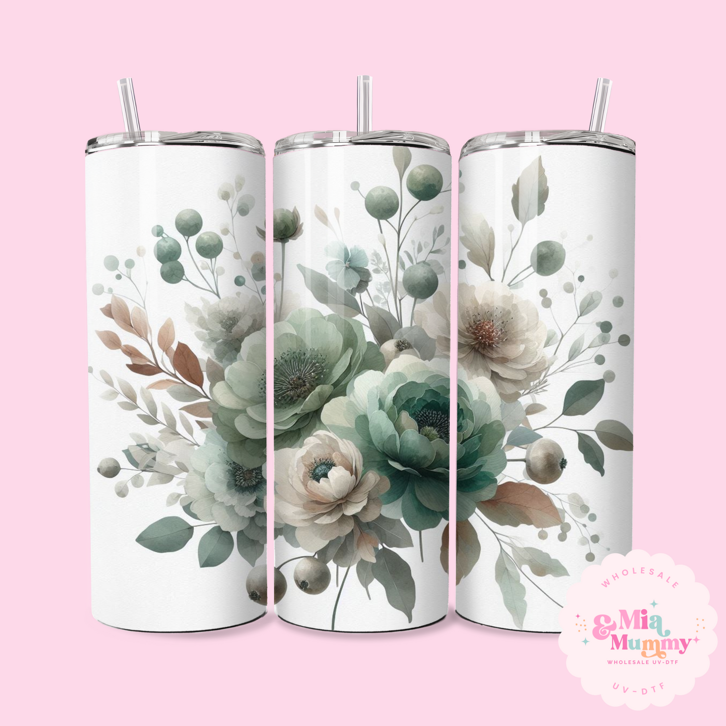 20oz SKINNY SUBLIMATION PRINTS DEISGNED BY MIA&MUMMY PT 2