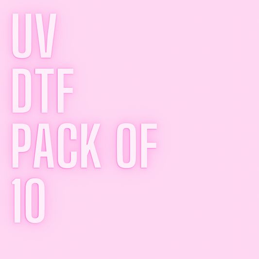 UV DTF PACK OF 10